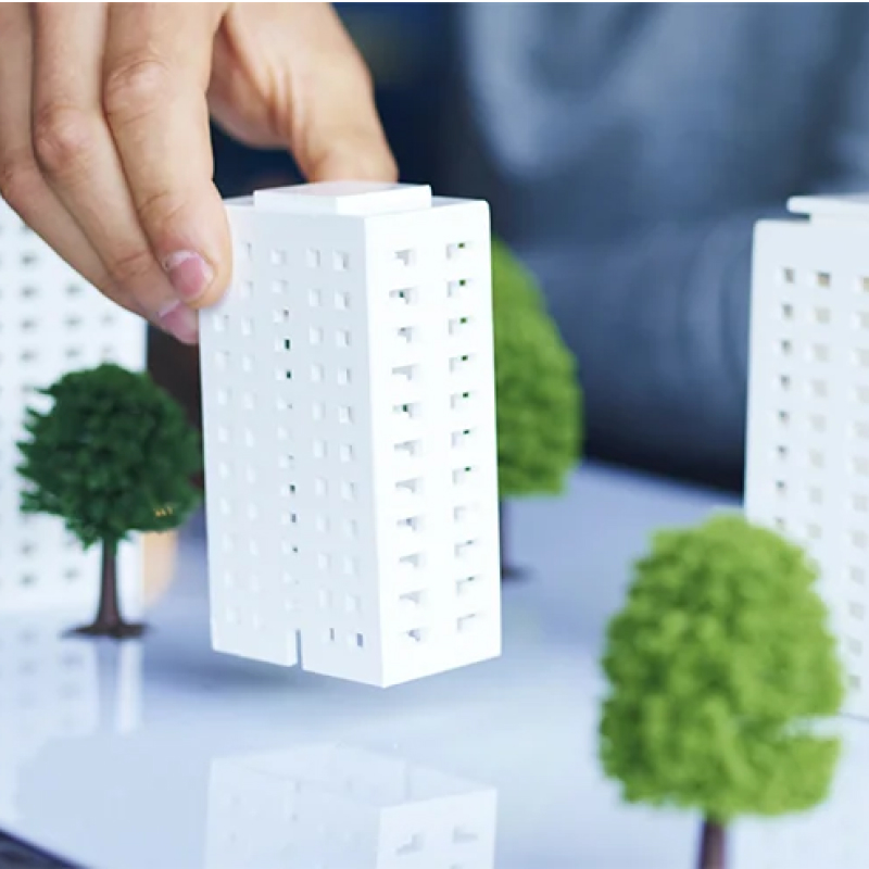 Fotografía de ingeniero en obra