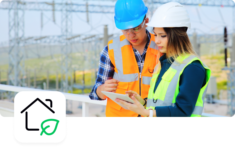 Fotografía de ingeniero en obra