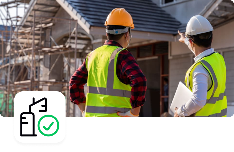 Fotografía de ingeniero en obra